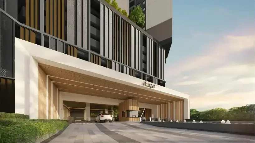 Amaya Residences — arrival entrance