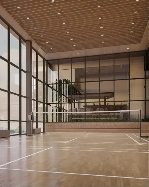 Amaya Residences — badminton court