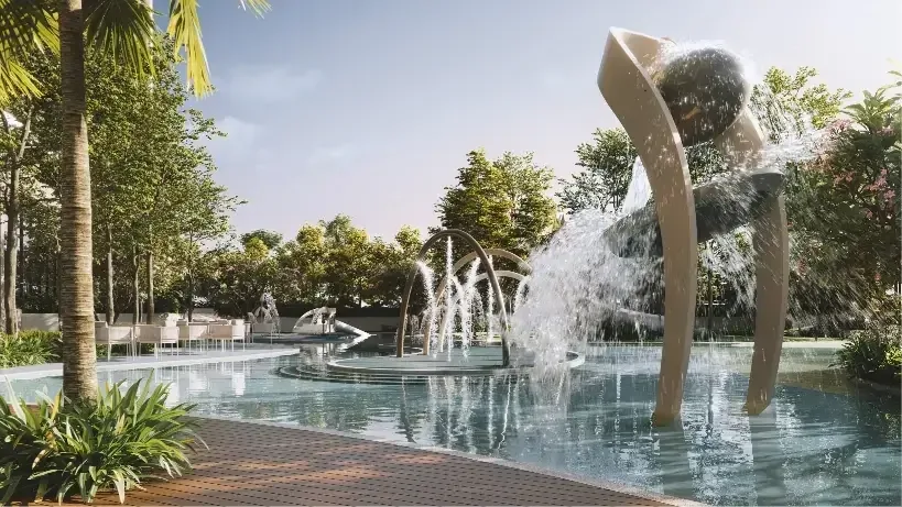 Amaya Residences — kids water play
