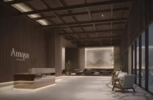 Amaya Residences — residents' lounge space