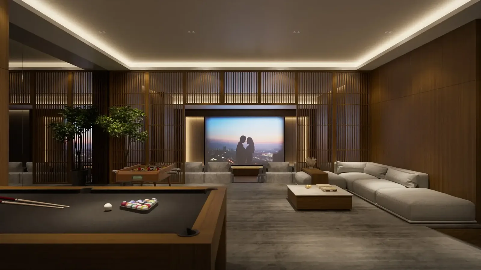 Amaya Residences — indoor theatre