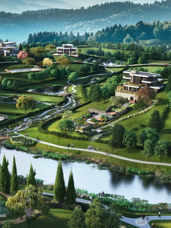 Anyara Hills — aerial masterplan view of the estate, Semenyih