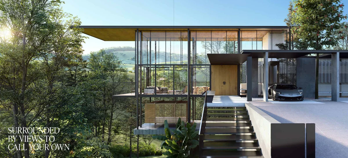 Anyara Hills — a custom retreat home concept surrounded by countryside views
