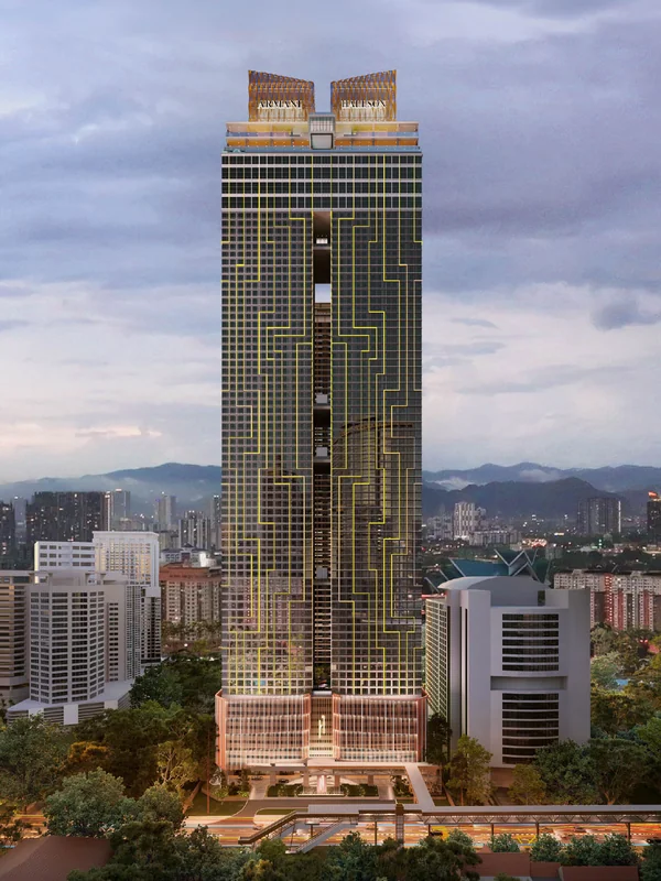 Armani Hallson KLCC — official tower render